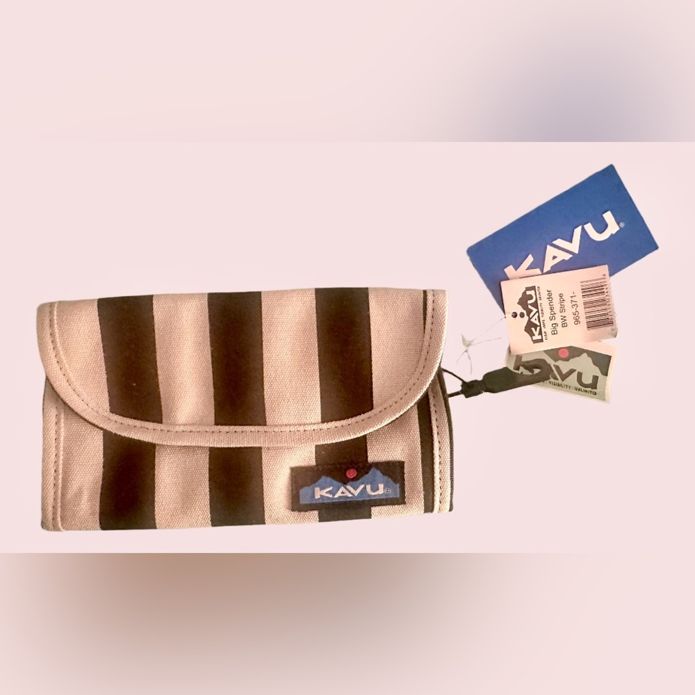 KAVU Striped Wallet